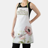 Familienaam papavers, wilde bloem, bijen aanpasbaa schort (Insitu)