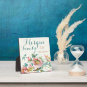 familienaam plaque, familienaam vastgesteld fotoplaat (Insitu)