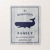 Familienaam Rustic Legpuzzel (Verticaal)