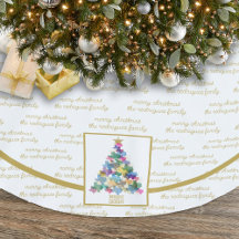 Familienaam Rustic Texas - kerstboom