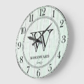 Familienaam Rustic Wood Lake House  Grote Klok (Hoek)