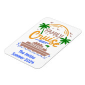 Familienaam Ship Cruise Cabin Dep Magneet (Linkerzijde)