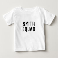 Familienaam Squad | Moderne trendy stijl