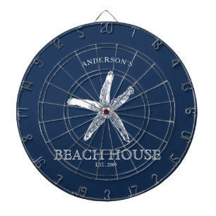 Familienaam Starfish Beach House Dartbord