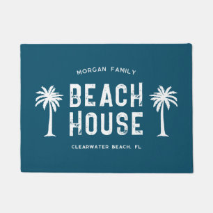 Familienaam Summer Vacation Beach House Deurmat