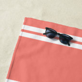 Familienaam Summer Vacation Beach House Strandlaken (In situ)