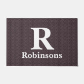 Familienaam Sweater Doormat Deurmat (Voorkant)