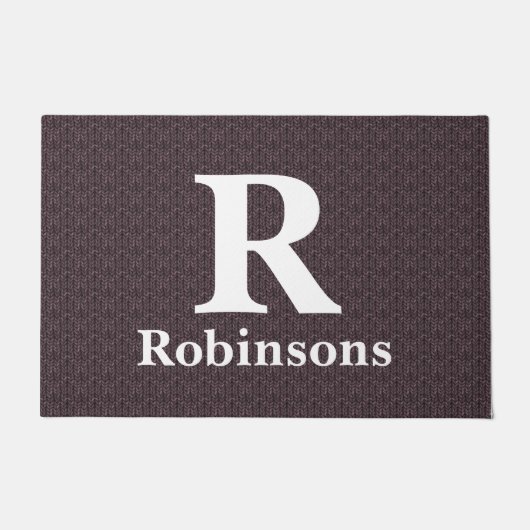 Familienaam Sweater Doormat Deurmat (Voorkant)