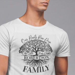 Familienaam T-shirt