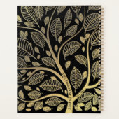 Familienaam Tree Gold Genealogie Planner (Achterkant)