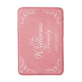 Familienaam van de douane: koraalroze badmat (Voorkant Verticaal)