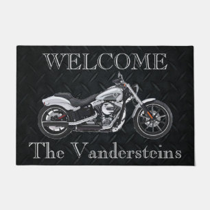 Familienaam van motorfiets Welkomstklep Deurmat