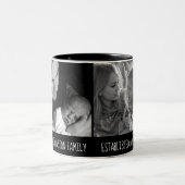 Familienaam Vastgesteld Datum Zes Foto Mok (Center)