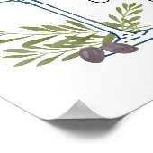 Familienaam Wine Cellars Art Print (Hoek)