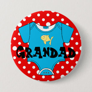 Familienamen baby shower - Favor Ronde Button 7,6 Cm