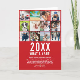 Familienieuws van het jaar in beeld 12 Foto Wat ee Feestdagen Kaart