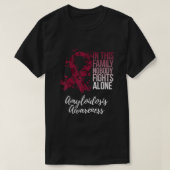 Familieondersteuning Amyloïdose Bewustmaking T-shirt (Design voorkant)