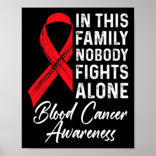 Familieondersteuning Bloedkankerbewustzijn Kankerb Poster