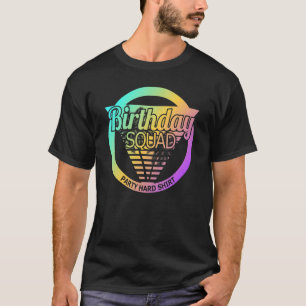 Familieovereenkomst met Birthday Celebrate Birthda T-shirt