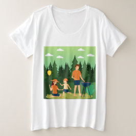 FAMILIEPICKNICK GROTE MAAT T-SHIRT