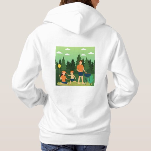 FAMILIEPICKNICK HOODIE (Achterkant)