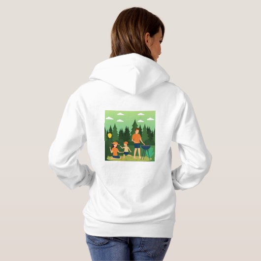 FAMILIEPICKNICK HOODIE (Achterkant volledig)
