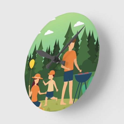FAMILIEPICKNICK RONDE KLOK (Hoek)
