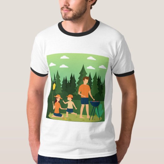 FAMILIEPICKNICK T-SHIRT (Voorkant)