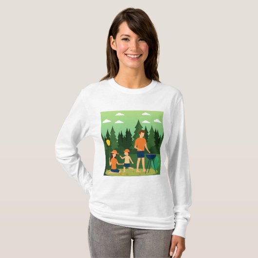 FAMILIEPICKNICK T-SHIRT (Voorkant volledig)