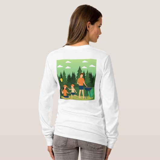 FAMILIEPICKNICK T-SHIRT (Achterkant volledig)