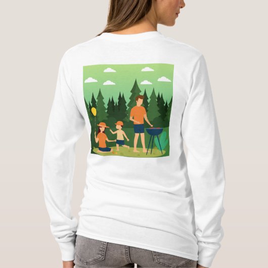 FAMILIEPICKNICK T-SHIRT (Achterkant)