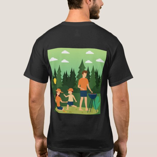 FAMILIEPICKNICK T-SHIRT (Achterkant)