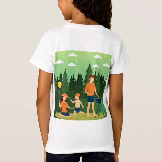 FAMILIEPICKNICK T-SHIRT (Achterkant)