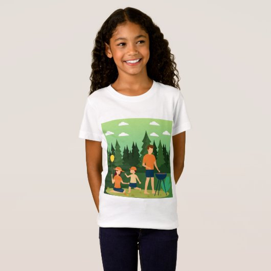 FAMILIEPICKNICK T-SHIRT (Voorkant volledig)