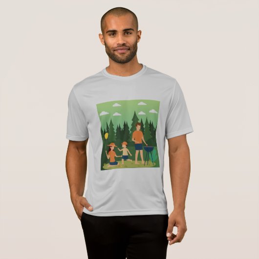 FAMILIEPICKNICK T-SHIRT (Voorkant volledig)