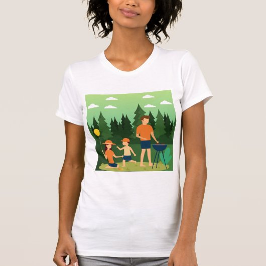 FAMILIEPICKNICK T-SHIRT (Voorkant)