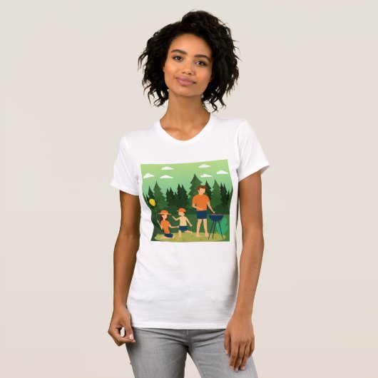 FAMILIEPICKNICK T-SHIRT (Voorkant volledig)