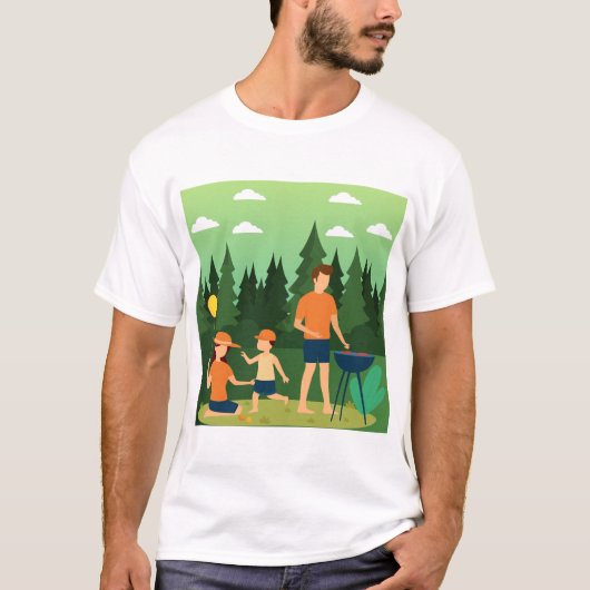 FAMILIEPICKNICK T-SHIRT (Voorkant)