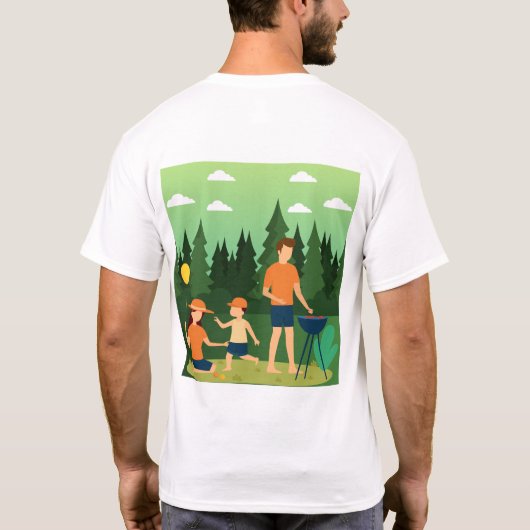 FAMILIEPICKNICK T-SHIRT (Achterkant)