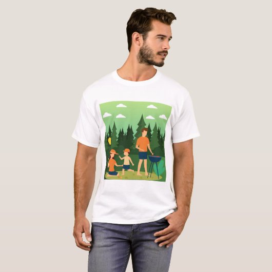 FAMILIEPICKNICK T-SHIRT (Voorkant volledig)
