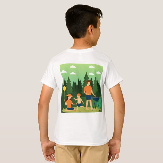 FAMILIEPICKNICK T-SHIRT (Achterkant volledig)