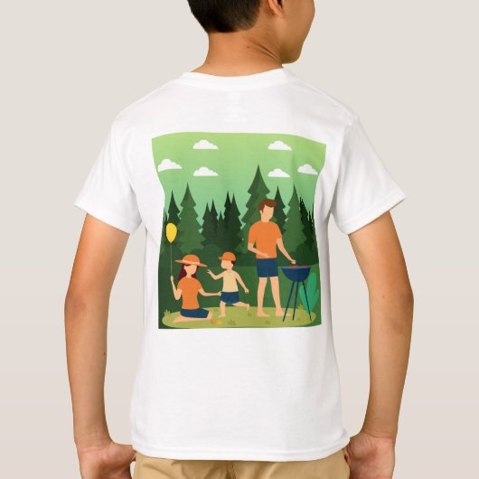 FAMILIEPICKNICK T-SHIRT (Achterkant)
