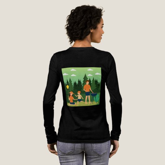 FAMILIEPICKNICK Tri-Blend SHIRT (Achterkant)