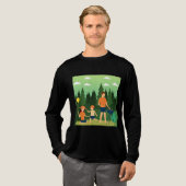 FAMILIEPICKNICK Tri-Blend SHIRT (Voorkant)