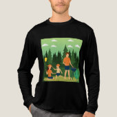 FAMILIEPICKNICK Tri-Blend SHIRT (Voorkant volledig)