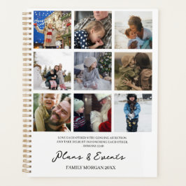 Familieplannen en evenementen foto's en Schrift Planner