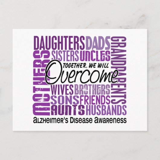 Familieplein Alzheimer Briefkaart (Voorkant)