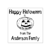 Familiepomkin Rubber Stempel (Afrduk)