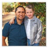 Familieportret 6x6 Square Foto Foto Afdruk (Voorkant)