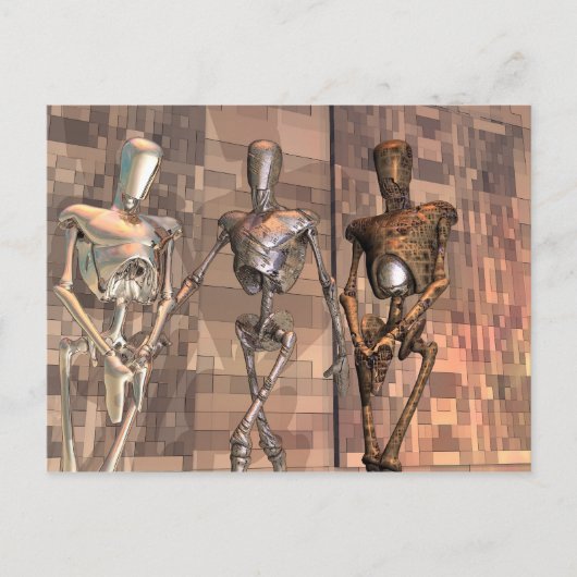 familieportret briefkaart (Voorkant)